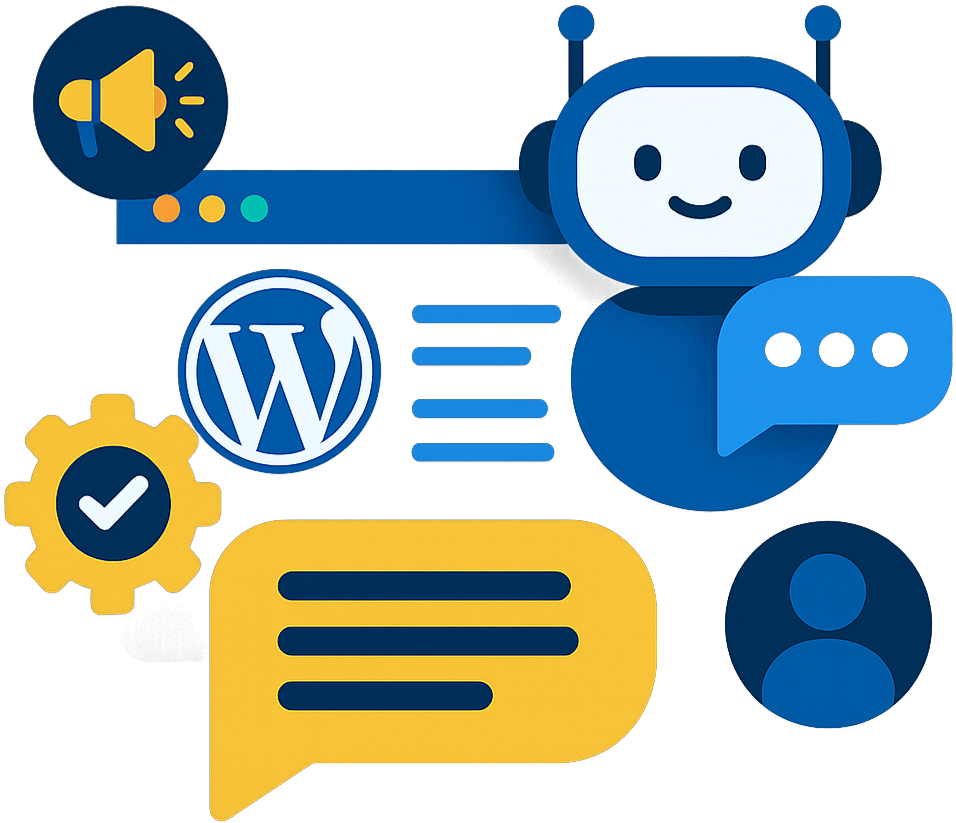 Ethora WordPress chat and AI agent plugin in action