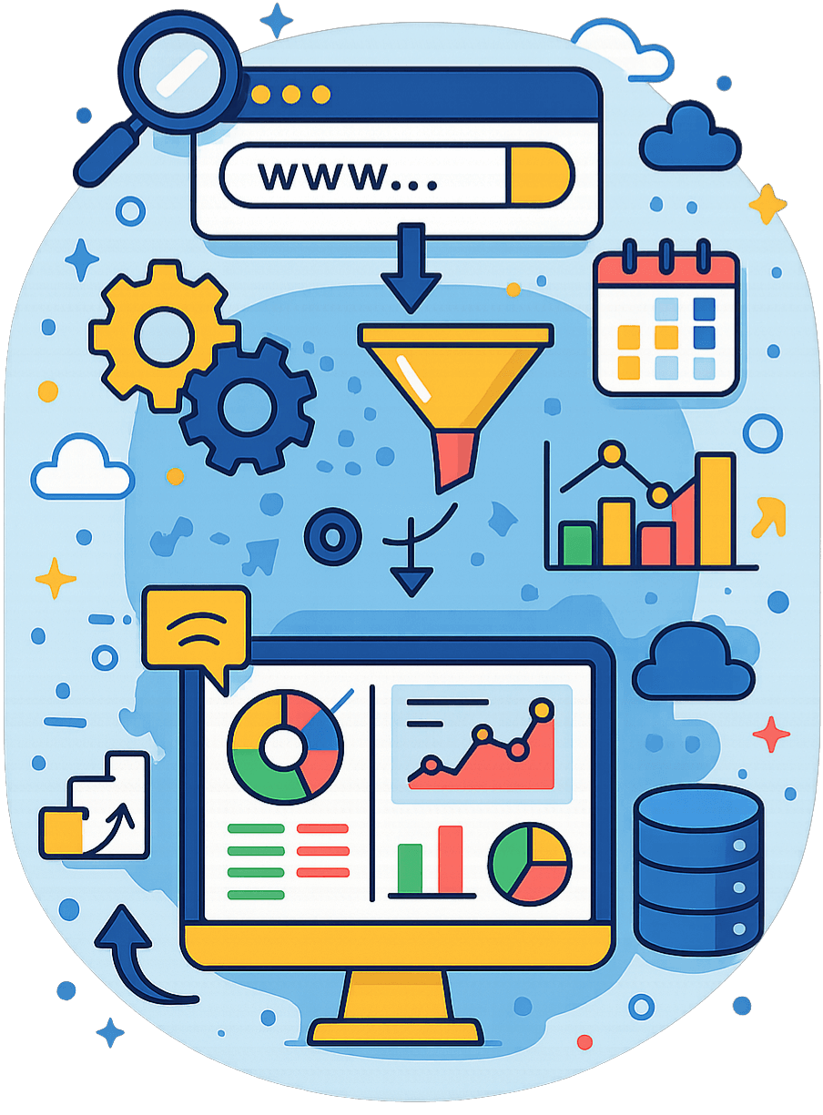 Setting up the business website crawler step by step
