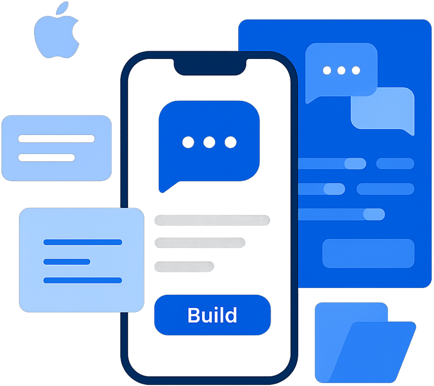 No-code and low-code document automation in an iOS app