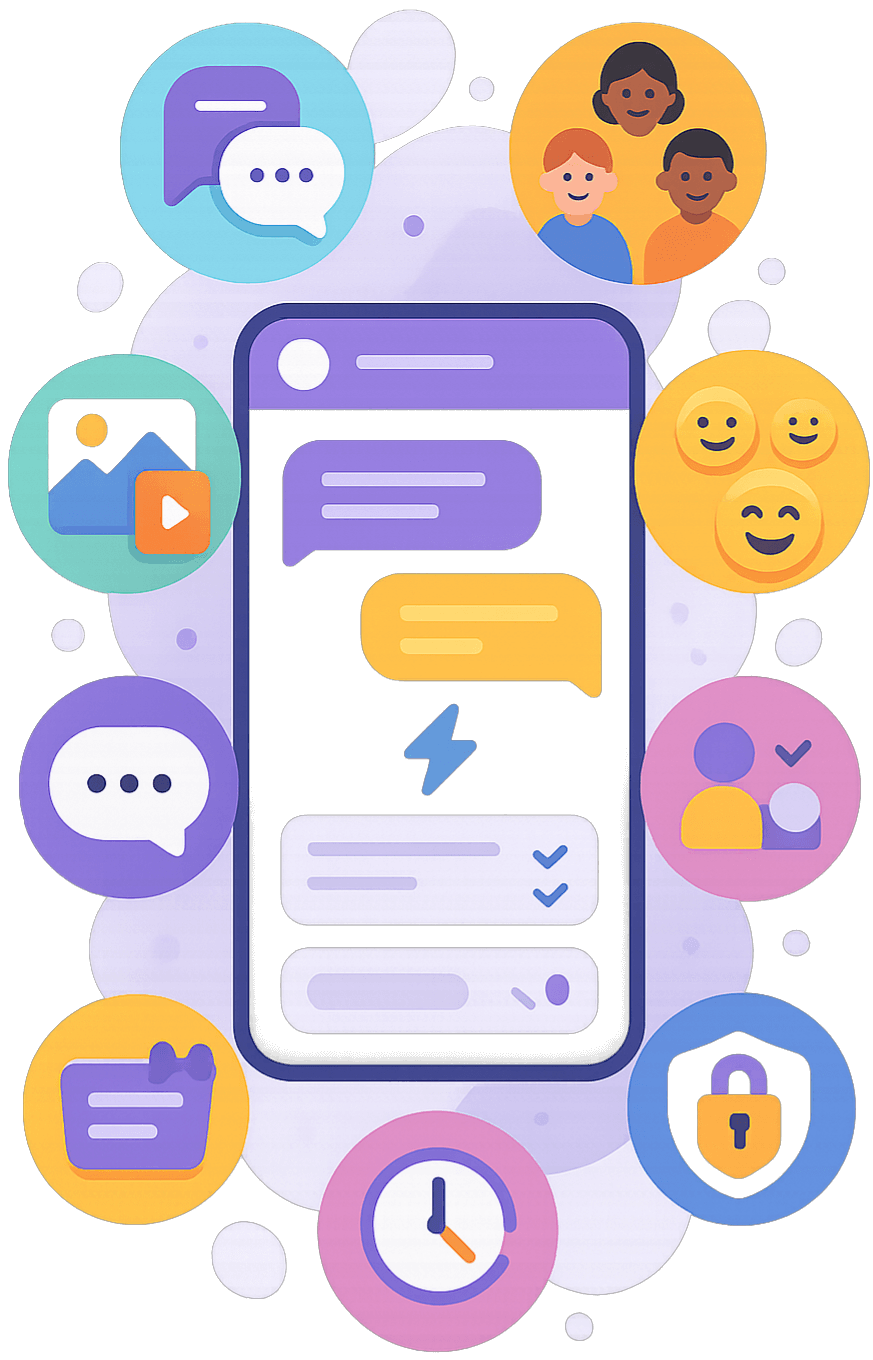 Ethora React chat SDK core features