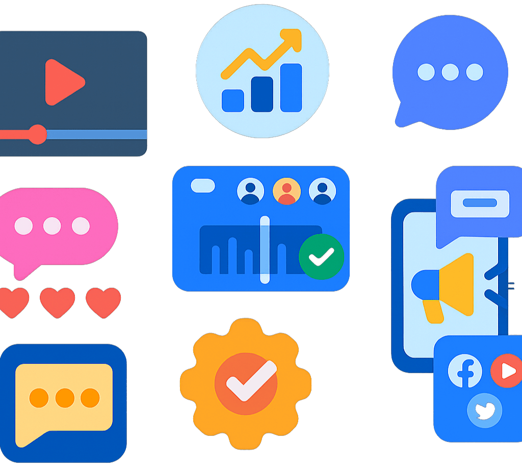 Ethora live streaming feature set: adaptive bitrate, live chat and analytics